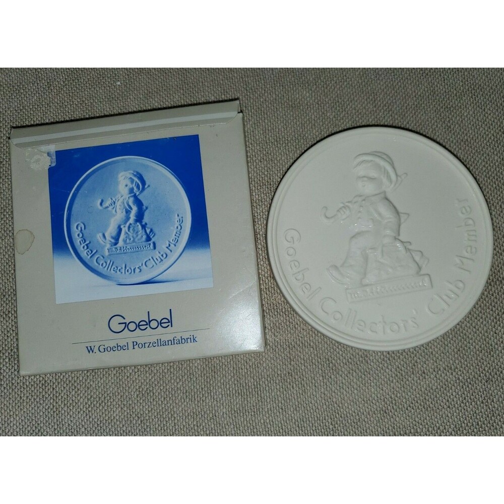 Goebel Porzellanfabrik 1987 collectors club member disc